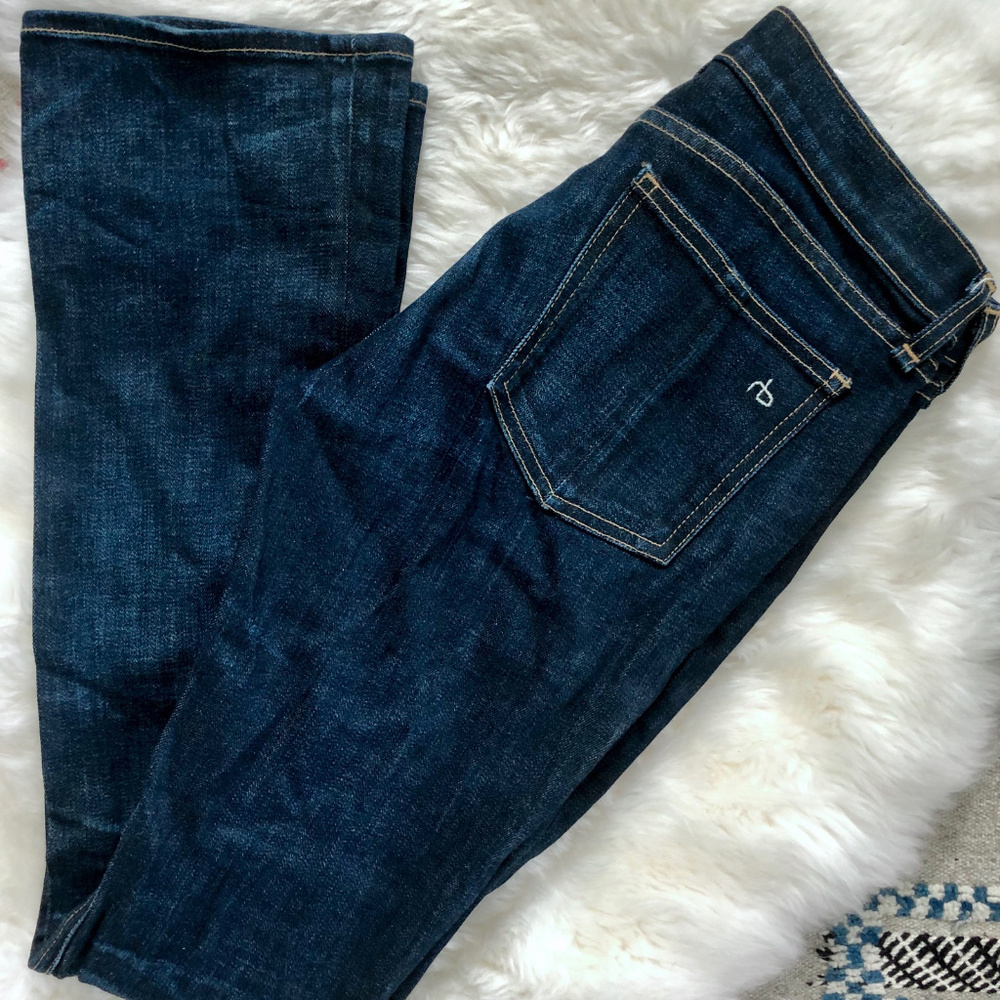 rag & bone Stilleto Boot Jean